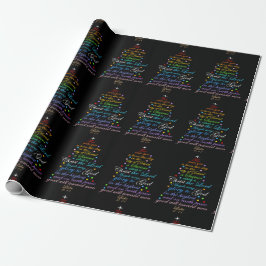 Een Verlosser is Geboren Lukas 2-11 Kerstmis inpak Cadeaupapier