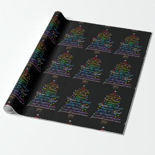 Een Verlosser is Geboren Lukas 2-11 Kerstmis inpak Cadeaupapier