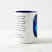 Een vermoeide wereld verheugt zich - Koffie Mok (Midden)