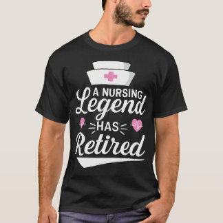 Een Verpleegkundige Heeft Een Gepensioneerde Verpl T-shirt
