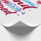 Een verpleegkundige legende is in ruste cadeaupapier (Hoek)