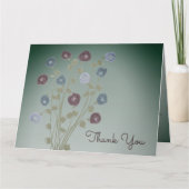 Een verpleegster bedankt kaart (Voorkant)