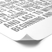 Een verpleegster is degene die de ogen opent poster (Hoek)