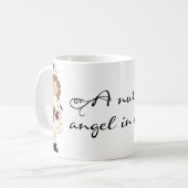 Een verpleegster is... Mok (Voorkant links)