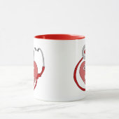 Een verpleegster. mok (Midden)