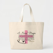 Een verpleegster PRAYER Grote Tote Bag (Voorkant)