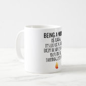 Een verpleegster zijn is makkelijk, het is als een koffiemok (Voorkant links)