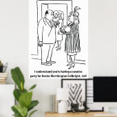 Een verrassing voor Dextor, Grappig, Oud Poster (Thuiskantoor)