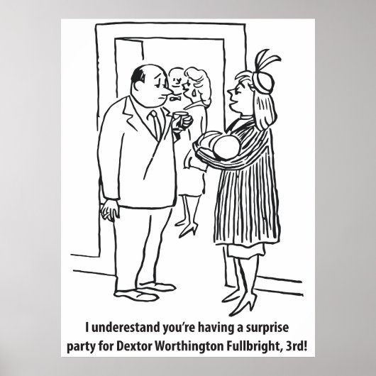 Een verrassing voor Dextor, Grappig,  Poster (Voorkant)