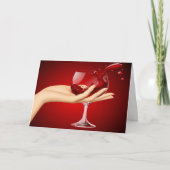 Een verre Toast Kaart (Voorkant)