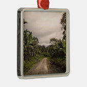 Een verre weg van het oerwoud metalen ornament (Rechts)