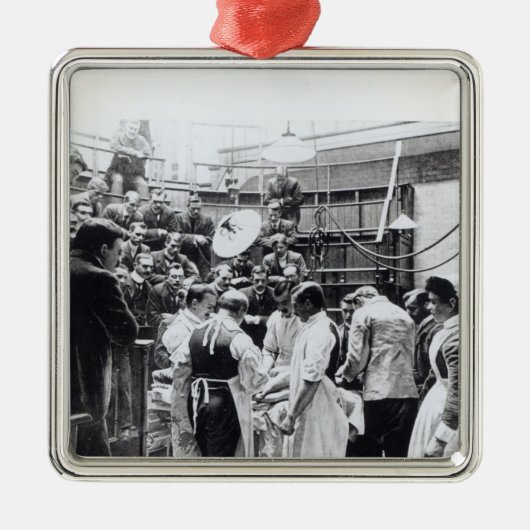 Een verrichting bij het Charing Kruisziekenhuis Metalen Ornament (Voorkant)