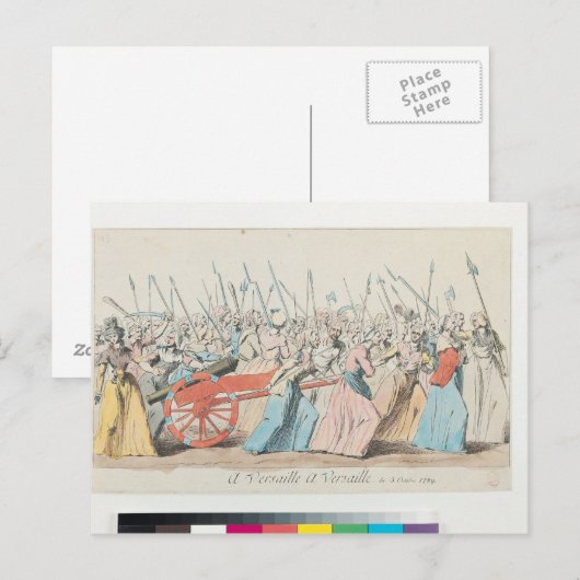 Een Versailles, een Versailles'' Briefkaart (Voorkant / Achterkant)