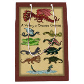 Een verscheidenheid aan draconische creaties medium cadeauzakje (Voorkant)