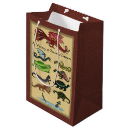 Een verscheidenheid aan draconische creaties medium cadeauzakje