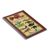 Een verscheidenheid aan draconische creaties notitieboek (Rechterzijde)
