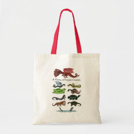 Een verscheidenheid aan draconische creaties tote bag
