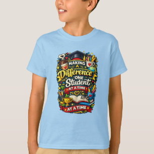 Een verschil maken, één leerling tegelijk t-shirt