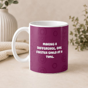 Een Verschil Maken, Één Pleegkind Per Keer Koffiemok
