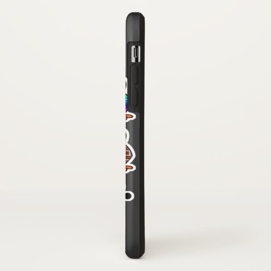 een verschillend patroon van eenden met een vreemd Case-Mate iPhone case (Achterkant/links)