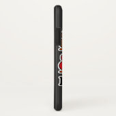 een verschillend patroon van eenden met een vreemd Case-Mate iPhone case (Achterkant / rechts)