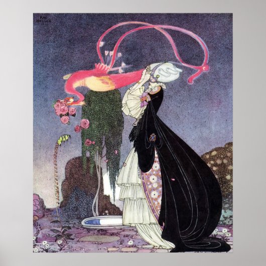 Een verschrikkelijke droom van Kay Nielsen Poster (Voorkant)