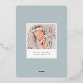 Een verse afdeling | Aankondiging van de geboorte  (Achterkant)