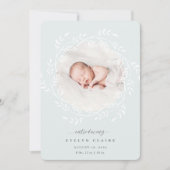 Een verse afdeling | Fotogeboorte Aankondiging (Voorkant)