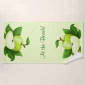 Een verse appel strandlaken (Voorkant)