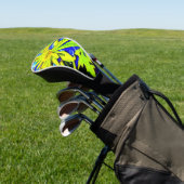 Een Versierde Golfclubhoes Golfheadcover (Insitu)