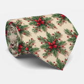 Een verstandige kerststropdas stropdas (Opgerold)