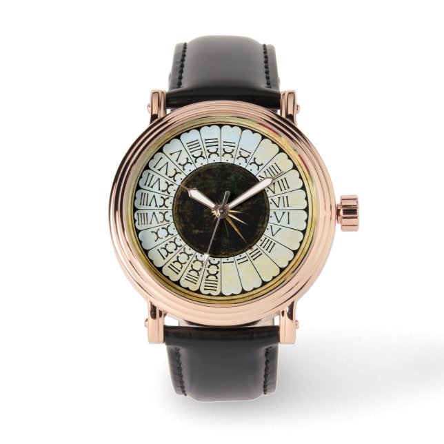 EEN VERTICALE SUNDIALE EN HET ENIGMA VAN UREN HORLOGE (Voorkant)