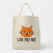 Een vervelende kat kan je niet schelen. tote bag (Achterkant)