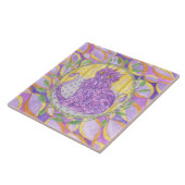 Een verwarmde kat tegeltje (Zijkant)