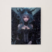 Een verwarring van vleugels Art vlinder fee Legpuzzel (Verticaal)