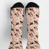 Een verzameling van gieren patroon sokken (Top)