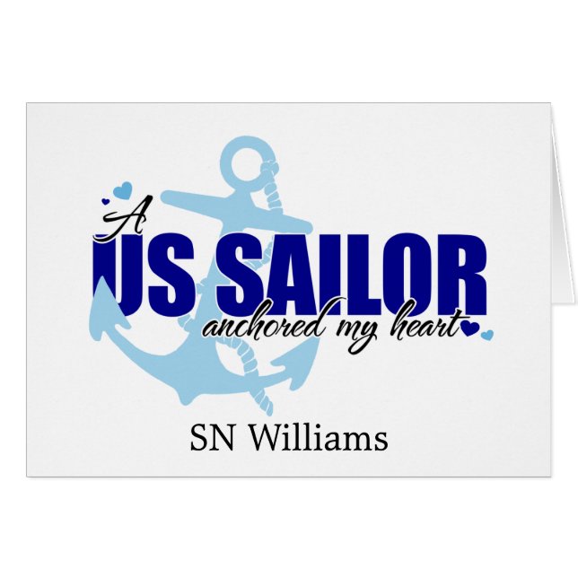 Een verzender verankerde mijn hart (Voorkant Horizontaal)