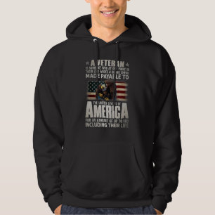 Een veteraan is iemand die op een bepaald punt in hoodie