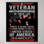 Een veteraan poster (Voorkant)