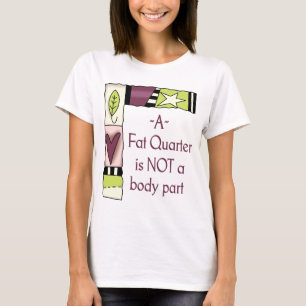 Een vetkwartaal t-shirt