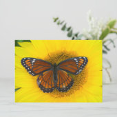 Een Viceroy vlinder | Limenitis Archippus Bedankkaart (Staand voorkant)