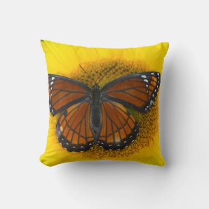 Een Viceroy-vlinder   Limenitis Archippus Kussen