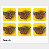 Een Viceroy vlinder | Limenitis Archippus Vierkante Sticker (Vel)