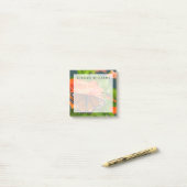 Een Viceroy-vlinder op oranje zinnias Post-it® Notes (Op bureau)