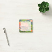 Een Viceroy-vlinder op oranje zinnias Post-it® Notes (Kantoor)