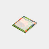 Een Viceroy-vlinder op oranje zinnias Post-it® Notes (Schuin)