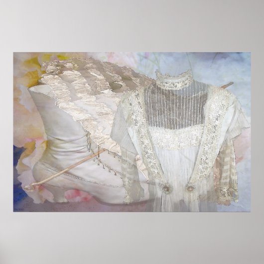 Een Victoriaans afdruk Poster (Voorkant)