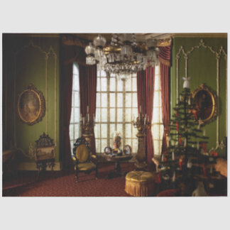 Een Victoriaans kerstcadeautje - Weefselpapier Tissuepapier