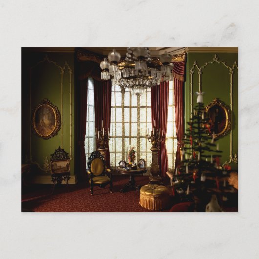 Een Victoriaans kerstfeest - Blank Briefkaart (Voorkant)