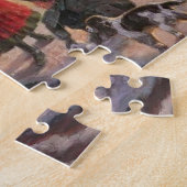 Een Victoriaans kerstfeest Legpuzzel (Zijkant)